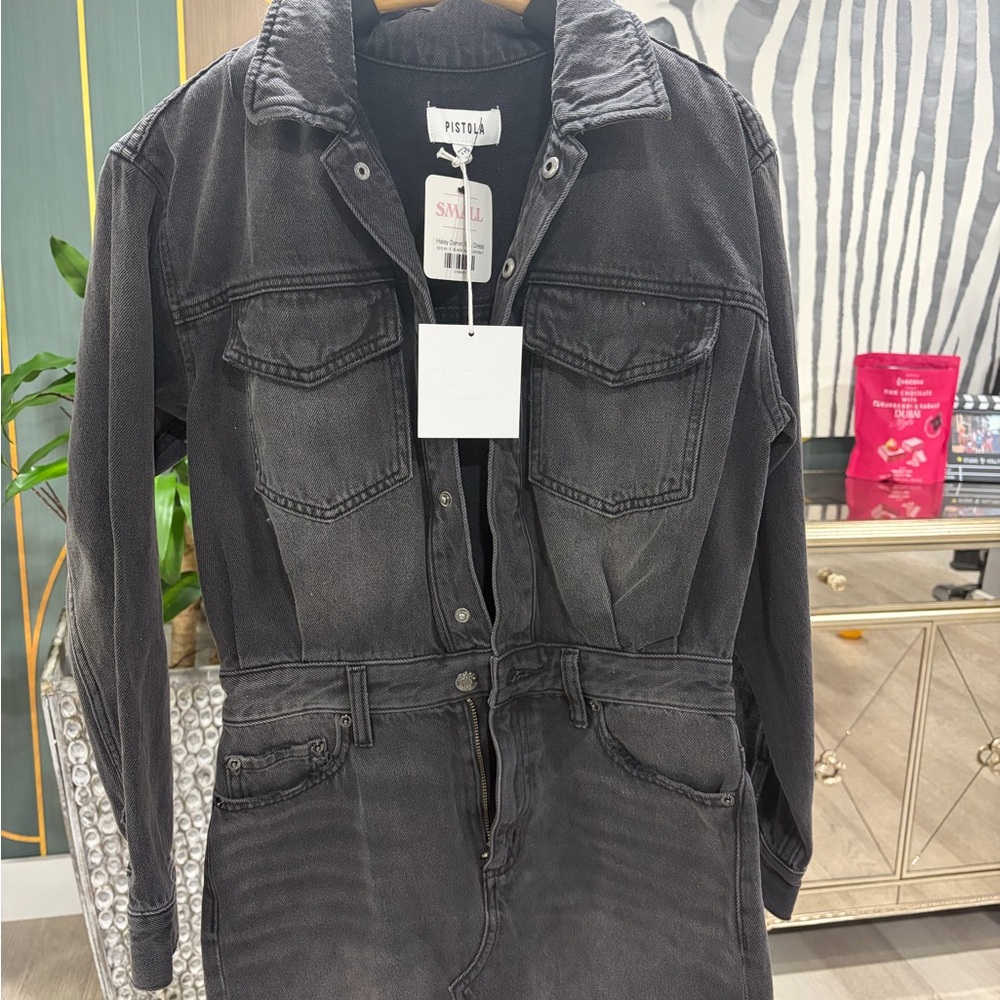 Pistola Charcoal Jean Jacket